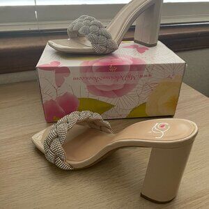 Nude Shoes with Bling